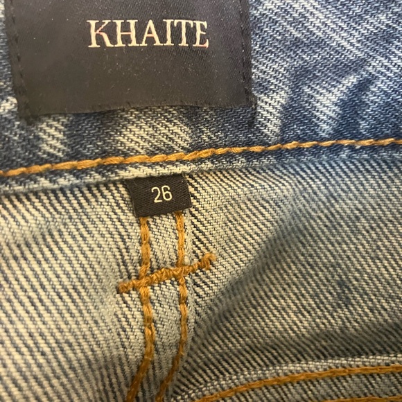 KHAITE High Rise Blue Jeans - Picture 11 of 16